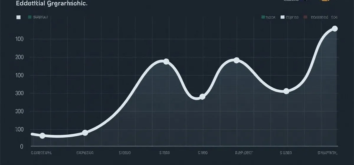 数据趋势示意图